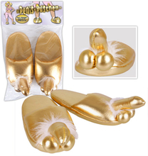 Penis Slippers Gold