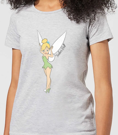 Disney Tinker Bell Classic Women's T-Shirt - Grey - XL
