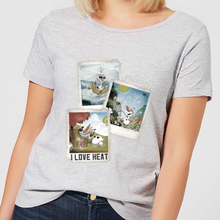 Disney Frozen Olaf Polaroid Women's T-Shirt - Grey - S