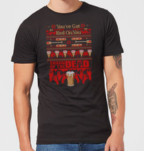 Shaun Of The Dead You've Got Red On You Christmas Men's T-Shirt - Black - XS