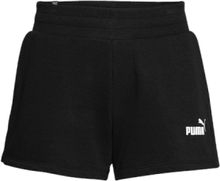 PUMA Women Cotton Shorts Logo Black