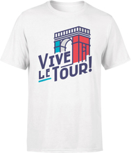 Vive Le Tour Men's White T-Shirt - S - White