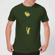 Universal Monsters Frankenstein Illustrated Men's T-Shirt - Forest Green - S