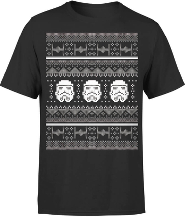 Star Wars Weihnachten Stormtrooper T-Shirt - Schwarz - XXL