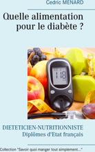 Quelle alimentation pour le diabète ?