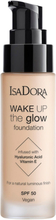 IsaDora Wake Up the Glow Foundation 1N - 30 ml