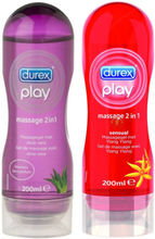 Durex Play Massage 2in1 Aloe Vera EN Sensual 2 X 200ml