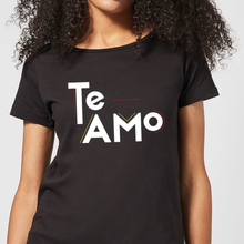 Te Amo Block Women's T-Shirt - Black - 3XL - Black