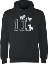 Disney 101 Dalmatians 101 Doggies Hoodie - Black - XXL