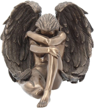 Angels Despair - Bronsefarget Englefigur 16,5 cm