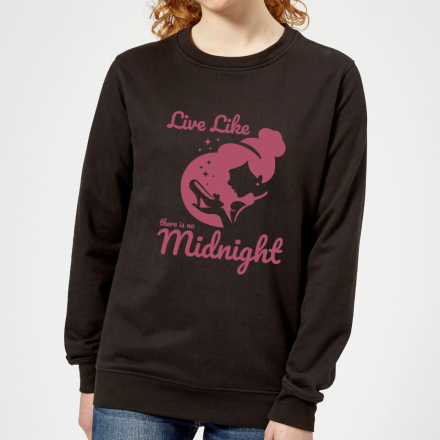 Disney Princess Midnight Women's Sweatshirt - Black - XL - Black