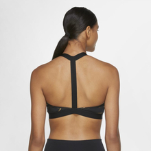 Nike Swoosh Icon Clash Women's Medium-Support 1-Piece Pad Printed Sports Bra - Black