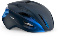 MET Manta MIPS Road Helmet - L - Blue Metallic