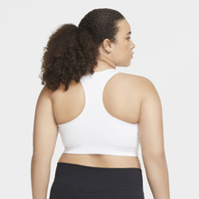 Nike Plus Size - Victory Icon Clash Women's Medium-Support Sports Bra - White