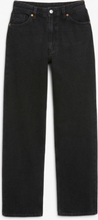 Taiki high waist straight leg jeans - Black