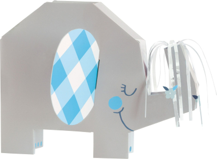 Bordspjäs Blå Elefant Baby Shower