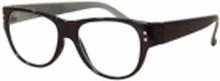 HIP Leesbril zwart/grijs +1.5