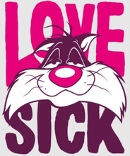 Looney Tunes Love Sick Sylvester Women's T-Shirt - Grey - XS - Grey