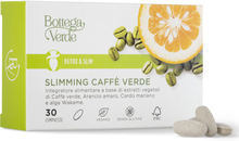 Detox & Slim - Slimming caffè verde - Integratore alimentare a base di estratti vegetali di Caffè verde, Arancio amaro, Cardo mariano e alga Wakame. (30 compresse)