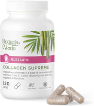 Pelle & capelli - Collagen supreme - Integratore alimentare a base di amminoacidi, vitamine C ed E, acido Ialuronico ed estratto vegetale di Bamboo (120 capsule)