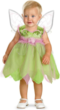 Lisensiert Tingeling/Tinkerbell Kostyme med Vinger til Baby - 12-18 MND