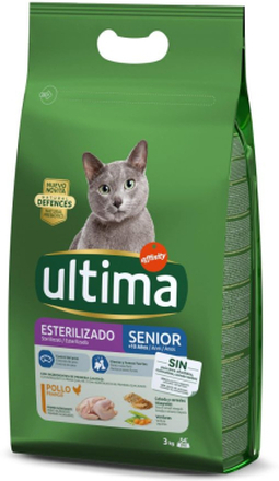 Ultima Cat Sterilized Senior - Sparpaket: 2 x 3 kg