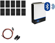 Hybrydowy zestaw solarny off-grid ESB-10kW-48 MPPT 10xPV Mono