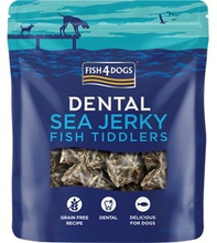 Hundgodis Fish4Dogs Dental Sea Jerky Fish Tiddlers 115g