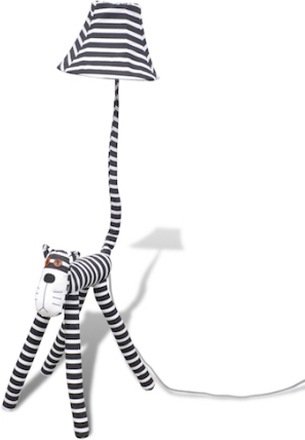 Standerlampe Zebra design