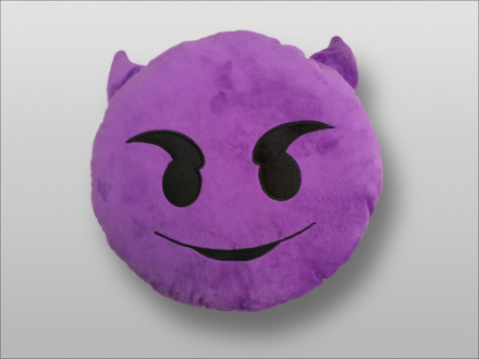 Emoji Smiley puder (Devil)