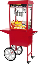 Popcornmaskine Professionel 1600W 8 OZ med vogn