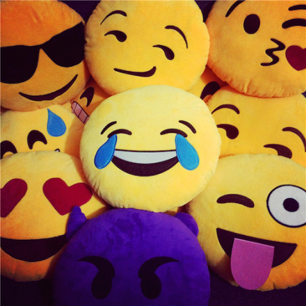 Emoji smiley puder (Cool)