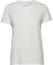 2Nd Pure Tops T-shirts & Tops Short-sleeved White 2NDDAY