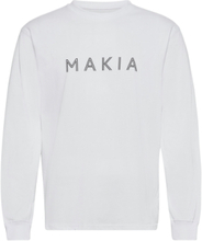 Oksa Long Sleeve T-shirts Long-sleeved Hvit Makia*Betinget Tilbud