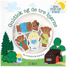 Guldlok Og De Tre Bjørne Toys Kids Books Story Books Multi/mønstret GLOBE*Betinget Tilbud