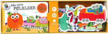 Alle Mine Følelser Toys Kids Books Educational Books Pedagogical Puzzles Multi/mønstret GLOBE*Betinget Tilbud