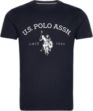 Uspa T-Shirt Archibald Men Tops T-Kortærmet Skjorte Navy U.S. Polo Assn.