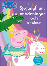 Greta Gris: Sjöjungfrur, Enhörningar Och Drakar Toys Baby Books Multi/mønstret TUKAN*Betinget Tilbud