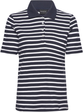 Polo Shirt T-shirts & Tops Polos Marineblå Brandtex*Betinget Tilbud