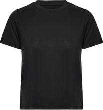 Basic Tee T-shirts & Tops Short-sleeved Svart Moonchild Yoga Wear*Betinget Tilbud
