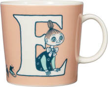 Moomin Mug 04L Abc E Home Tableware Cups & Mugs Coffee Cups Pink Arabia