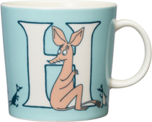 Moomin Mug 04L Abc H Home Tableware Cups & Mugs Coffee Cups Blue Arabia