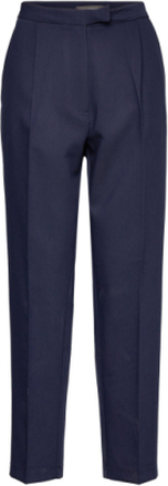 Lux-Pleat Bottoms Trousers Suitpants Navy French Connection