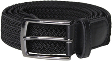 Unisex Elastic Belt Accessories Belts Classic Belts Svart BACKTEE*Betinget Tilbud