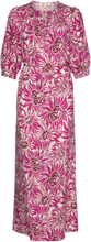 Dvf Drogo Dress Maxiklänning Festklänning Pink Diane Von Furstenberg