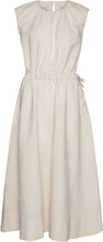 Ruffle Cotton Dress Knælang Kjole White House Of Dagmar