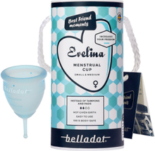 Evelina Menstrual Cup Small & Medium Beauty Women Sex And Intimacy Hygiene Products Blue Belladot