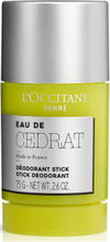 Cedrat Stick Deodorant 75G Beauty Men Deodorants Nude L'Occitane