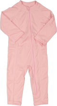 Uv Baby Suit Swimwear UV Clothing UV Suits Rosa Geggamoja*Betinget Tilbud