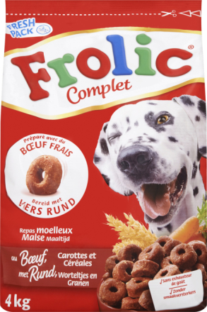 Frolic Compleet Rund - Hondenvoer - 4 kg